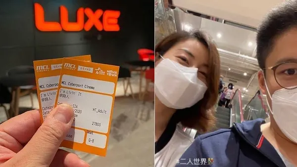 Huo Qigang took Guo Jingjing to a movie late at night and they had a sweet drink together