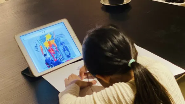 Xiao Zhou drew pictures of Jay Chou