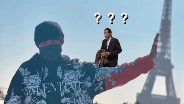 Jay Chou's "funny" punch in Paris tower