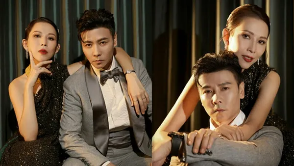 蔡少芬曬與張晉夫妻大片 自侃“拍到抽筋了”