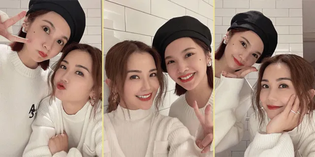 楊丞琳卡點為阿sa慶生 曬自拍兩人嘟嘴比耶感情好