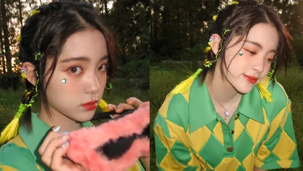 欧阳娜娜玩转鬼马可爱少女风 年轻就是好无惧怼脸拍