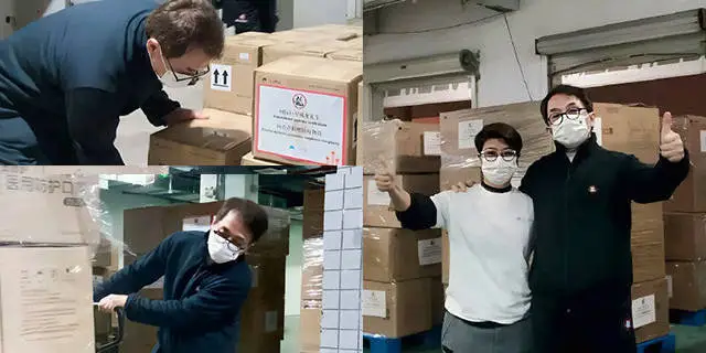 成龙现身厦门搬运口罩等捐助香港的防疫物资