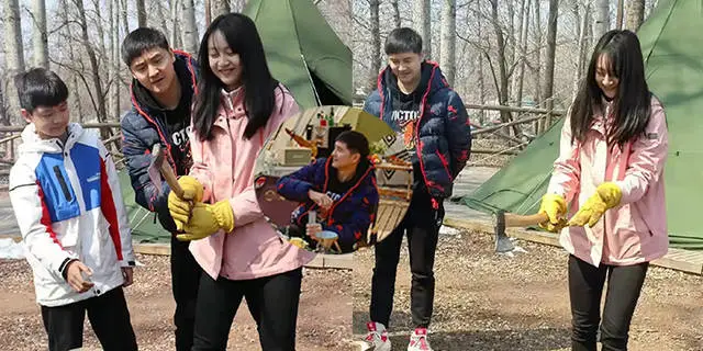 田亮一家四口露营超温馨 森碟姐弟大长腿瞩目