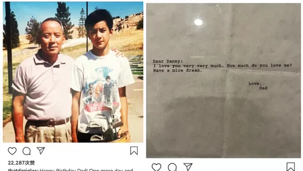 吴彦祖晒父子合影悼念 透露父亲在生日前夕离世