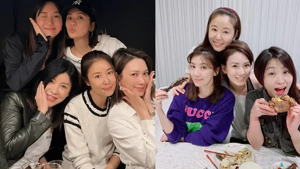 杨祐宁妻子晒合照 林心如贾静雯同框颜值难分伯仲