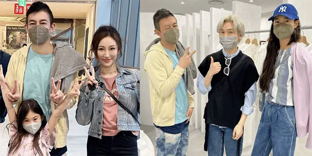 陈冠希带妻女东京度假被偶遇 大方合影画面温馨