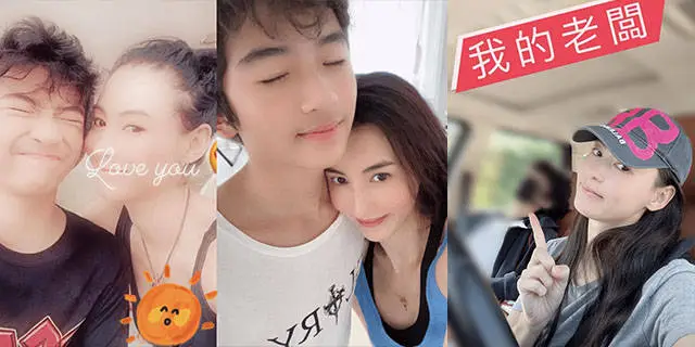 41岁张柏芝素颜载Lucas出行 称儿子是“我的老板”
