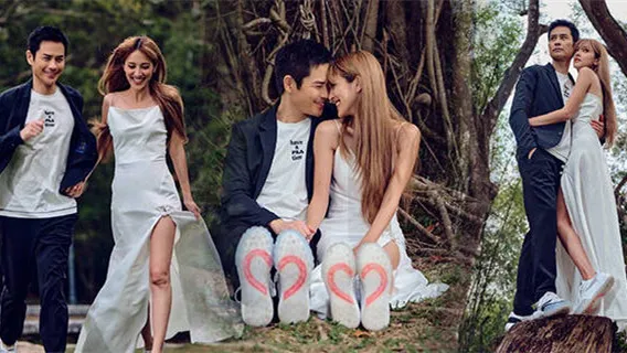 郑嘉颖陈凯琳庆祝相恋七周年：余生继续一起牵手