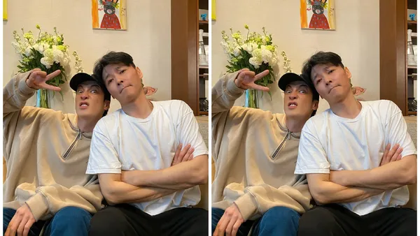 高瀚宇卡点晒照为张晋庆生