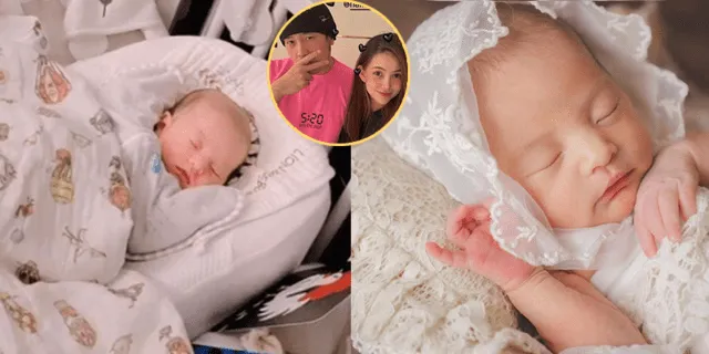 昆凌晒小女儿近照 五官清秀安静乖巧混血感十足