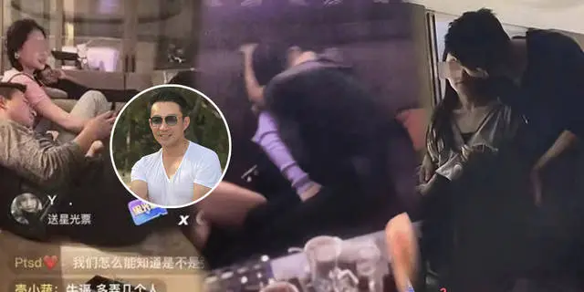 Taiwan paparazzi shows photos of Wang Xiaofei kissing a woman in KTV. The woman is not Zhang Yingying