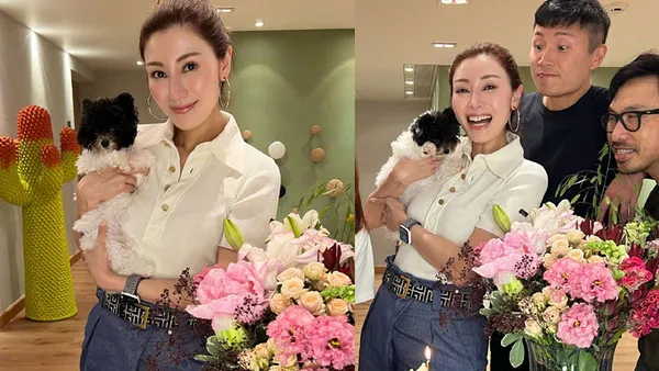 李嘉欣晒与友人合照提前庆生 妆容精致52岁状态佳