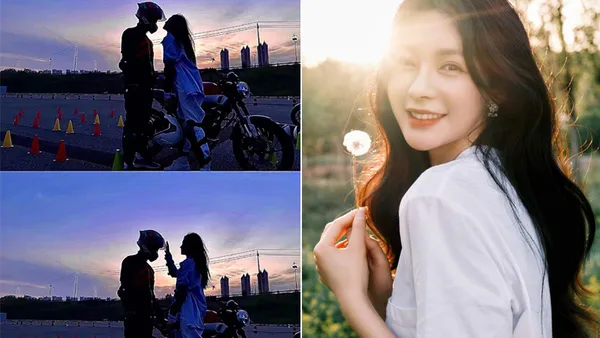 杜海涛卡零点为沈梦辰庆生 晒两人夕阳下合影唯美浪漫