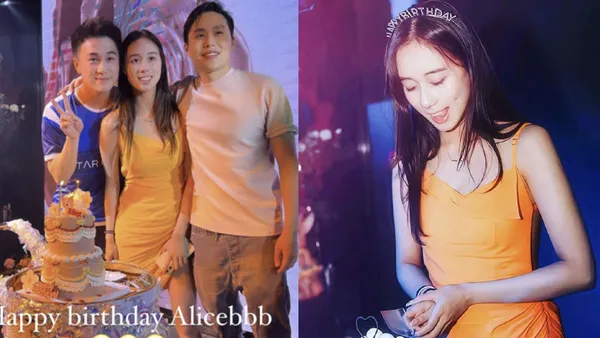 何猷君现身派对为妹妹何超欣庆生 二人依偎合影画面温馨