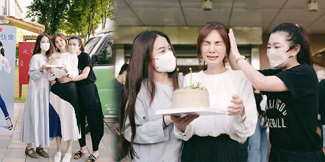 田馥甄为Ella庆生 陈嘉桦情绪激动哭得像个孩子