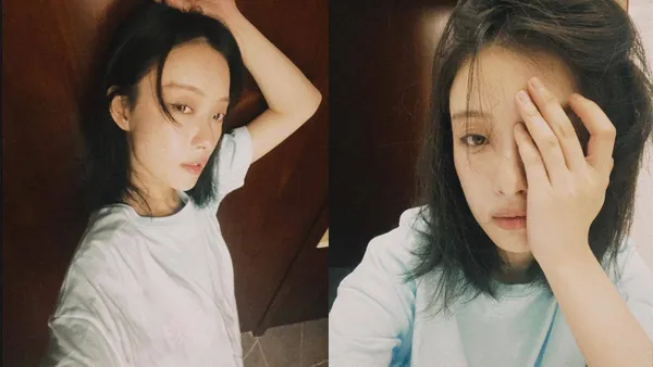 ：倪妮晒清冷感怼脸自拍照 轻挽发丝淡妆出镜化身钓系美人