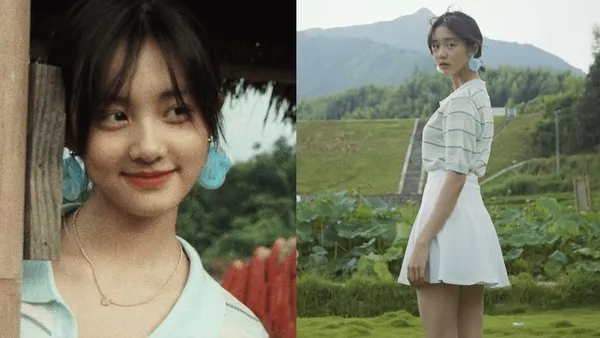 黄磊女儿黄多多近照释出 野外郊游文艺感十足