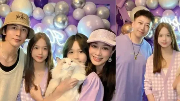 钟丽缇夫妇为14岁女儿Jaden庆生 于正郭晓东等现身排面拉满