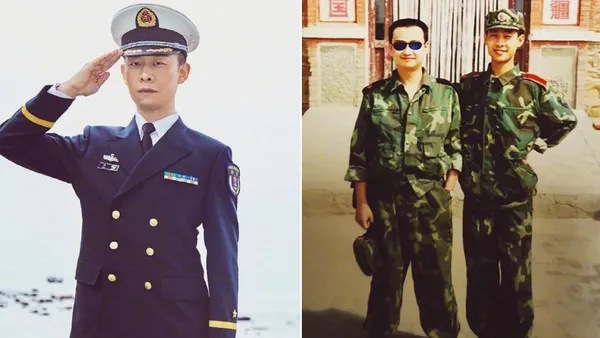 如有战，召必回！张译晒当兵旧照祝战友们节日快乐