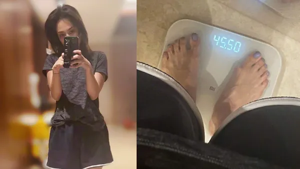 阿娇钟欣潼晒最新自拍照 自曝体重仅91斤