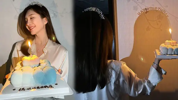 江疏影晒36岁庆生照 头戴王冠笑容灿烂温柔又可爱