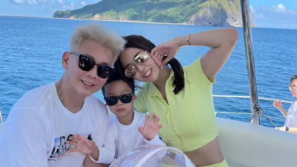 陶喆妻子晒游艇照庆结婚纪念日 着泳装秀白皙长腿好抢眼