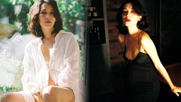 卢靖姗分享孕肚写真 喊话"亲爱的宝宝等不及要和你见面"