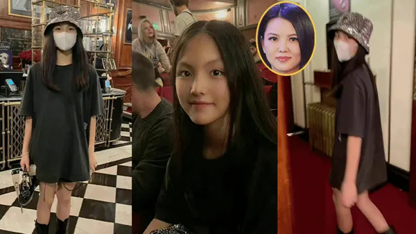 李湘与女儿伦敦同看歌剧 王诗龄身材纤细长腿吸睛