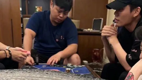 粉丝曝林彦俊带女友打牌 公司知情还专门开房给他