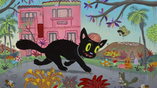 鬼马艺术家Gary Baseman北京新展早鸟票今日开启,秋天是属于猫猫的季节