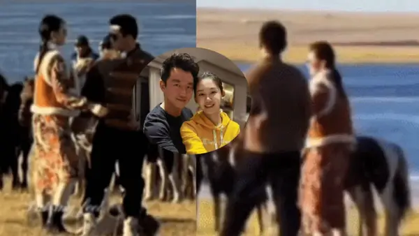 苗苗产后复工拍摄综艺 与郑恺在草原上牵手浪漫甜蜜