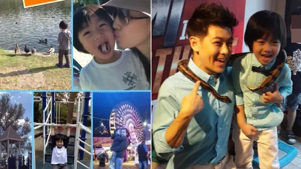 陈若仪为大儿子庆13岁生日 晒kimi多张童年照可爱满分