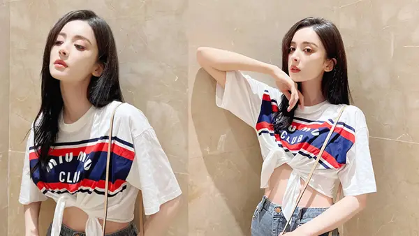 娜扎穿紧身裤双腿纤细修长 蚂蚁腰不盈一握好性感