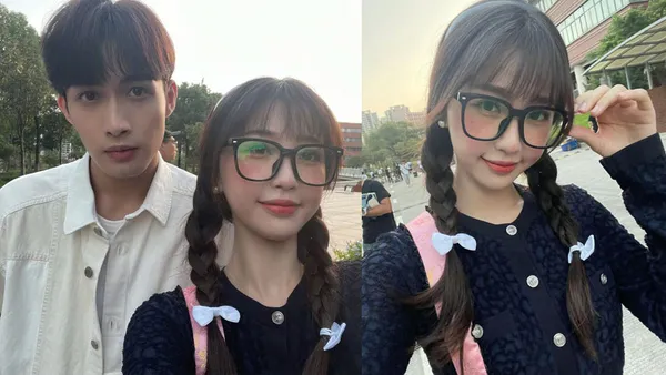 虞書欣曬片場與張彬彬合照 誇虞美人有喜劇天賦