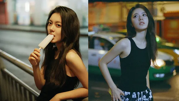 趙今麥20歲生日寫真公開 黑色無袖背心初顯少女成熟