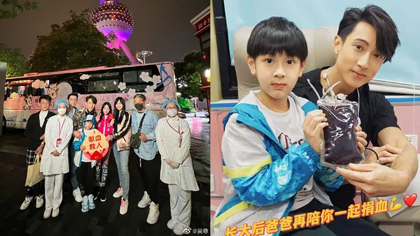 吳尊生日當天義務獻血 曬全家福為自己和家人慶生