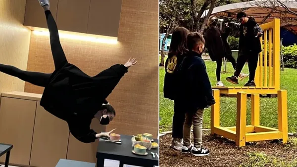 昆凌曬全家福 與周杰倫錯位擺拍搞怪十足