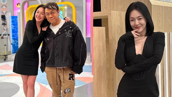 小S分享與蔡康永合照 二人同框開懷大笑感情好