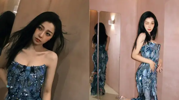 虞書欣穿抹胸裙身材凹凸有致 冰肌玉骨盡顯純欲風