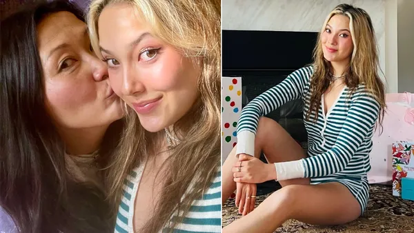 Gu Ailing said that she worked hard to get full marks, which depended on her mother and team.