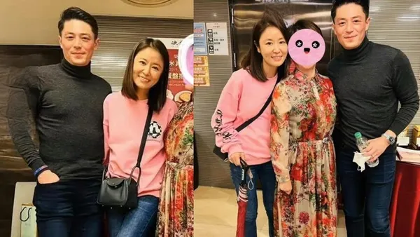 林心如霍建华聚会合照曝光 夫妻俩素颜出镜露灿笑状态好