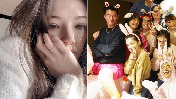 许玮甯分享新年开工照气质慵懒 此前与邱泽甜蜜合照曝光