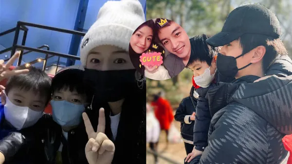 陈晓陈妍希带小星星逛动物园 一家三口亲子时光超温馨