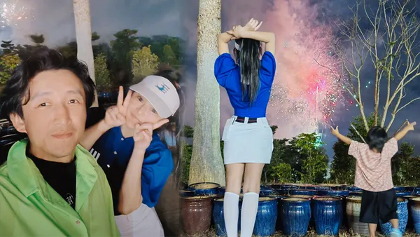 邹市明晒与冉莹颖近照 庆祝结婚十二周年纪念日