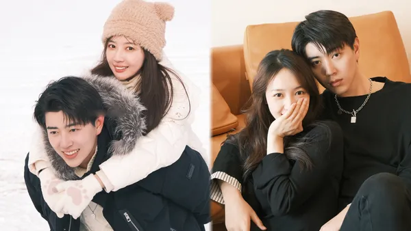 秦牛正威孔语浩官宣恋情 晒情侣恩爱写真太般配