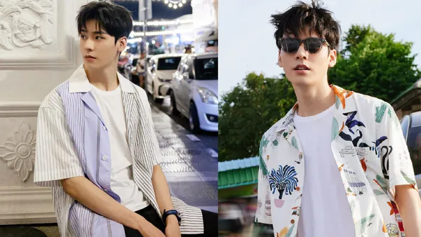 龚俊分享普吉岛旅游随拍 穿花衬衫海边漫步舒适惬意