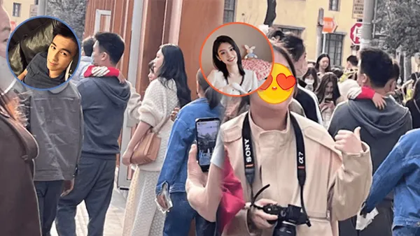 奚梦瑶何猷君带娃出游被偶遇 甜蜜牵手低调秀恩爱