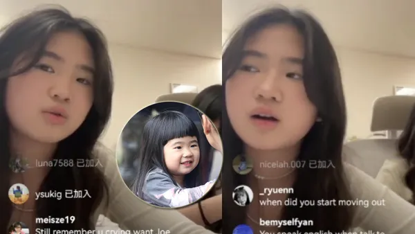 曹格女儿Grace直播全程说英文 称十年后不喜欢被叫姐姐