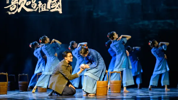 The dance drama "singing to the Motherland" is about to land in the National Grand Theater and reproduce the birth of the classics.
